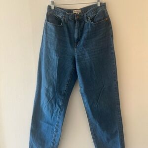 Madewell High-Rise Blue Denim Jeans